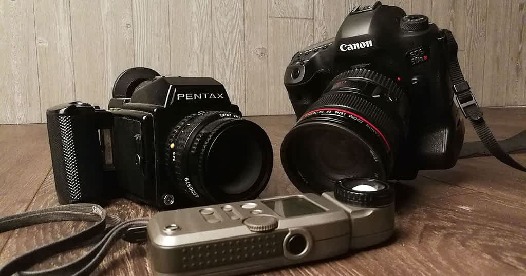 film camera and digital camera