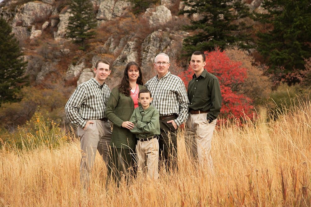 family-portrait-at-North-Ogden-Divide family portrait ogden utah